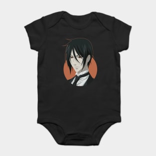 black butler sebastian Baby Bodysuit